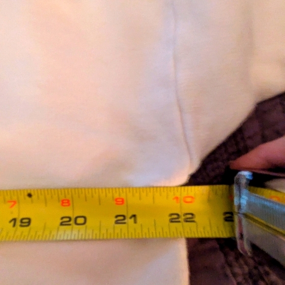 St. John Cream Wool Blend Knit Top M - Picture 8 of 10